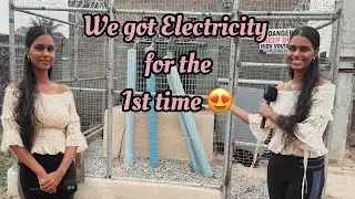 Permanent Electricity for the 1st time 😳 in our area in Nigeria 🇳🇬 Finally we see progress 🙏🏼