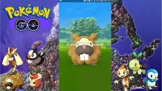 Catching Sinnoh Pokemon in Pokemon Go! Gen 4 Starters!