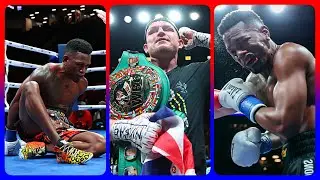 DALTÓN SMITH NUEVO CAMPEÓN SUPERLIGERO CMB NOQUEÓ AL NOQUEADOR SUBRIEL MATIAS HOY EN NY