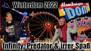 Hamburger Dom | Infinity, Predator und irrer Kirmesspa&szlig; | Winterdom 2022 | [Vlog 084]