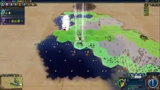 Civilization VI as Georgia settling a new empire