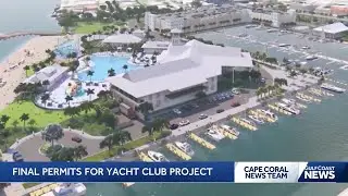 Cape Coral received the final permit required to begin renovations at the Yacht Club Community Pa...