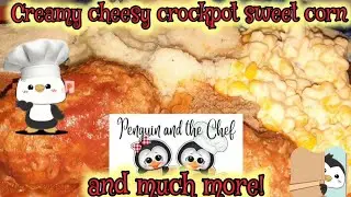Best EVER slow cooker cheesy creamed sweet corn #corn #creamed #crockpot #cheesy #favorite #recipe
