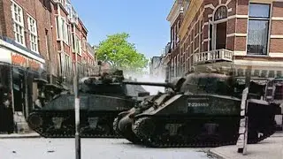 CANADIAN TANKS IN GRONINGEN NETHERLENDS