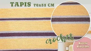 Nuage Sous Vos Pieds 🧶 : Tutoriel Tapis au Crochet Ultra Moelleux 🌟