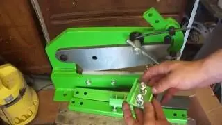 # 170 - Bricolage - D&eacute;ballage, installation cisaille &agrave; t&ocirc;le