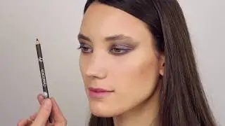 Metallic smokey eyes makeup tutorial