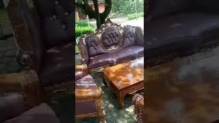 Kursi sofa Asli kayu jati perhutani