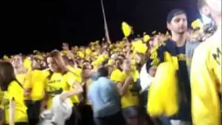Big House Exit Michigan v. Notre Dame 2011