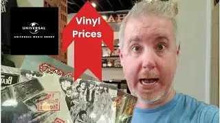 Outrageous Vinyl Price Increases. Universal Music Group UMG HUGE Price increase on Catalog Titles.