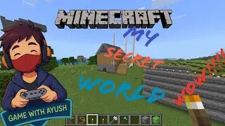 My Secret World In Minecraft. ☠️☠️☠️