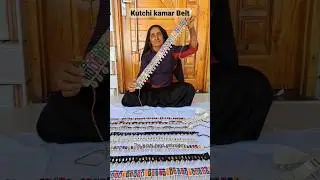 Kutchi kamar belt available ordar +919510258961 #mirrorwork #embroidery #handicraft #handwork #art