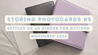 Log#5 Storing Seventeen and Xdinary Heroes photocards + Setting up for Stray Kids 樂-STAR comeback