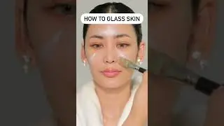 Glass skin makeup    #makeup #glassskin #kbeauty #easymakeup #beautifulmakeuplook