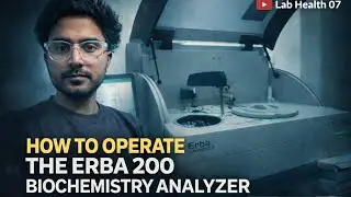 How to operate the ERBA 200 biochemistry Analyzer ❤️