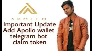 Important Update |Apollo token| add wallet address 💥💥