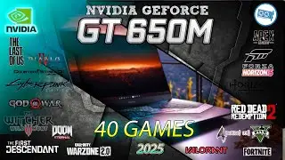 Gaming Tests  | GT 650M + i7 3630QM in 50 games | in 2025  - CAN IT SURVIVE?