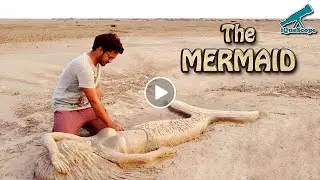 Mermaid মৎসকন্যা | Sand Sculpture Art | Jahi Iqbal | iQueScope