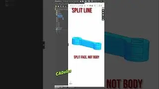SolidWorks Commands: Split Line