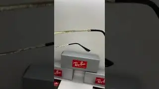Очки RAY BAN hexagonal 3857 gold/purple хамелеон