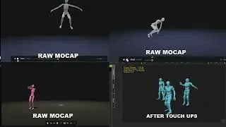 Rokoko Motion Capture Breakdown, showing before the and after ROKOKO TV