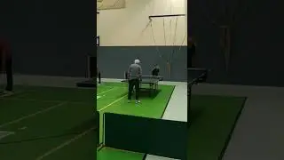 87 years old tabletennis player Geore