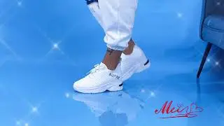 Pantofi sport damă cu platformă KDN10 Alb- MeiMei.Ro