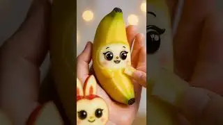 Baby banana eating banana || kids short video for entertainment || happy kids happy life #kids