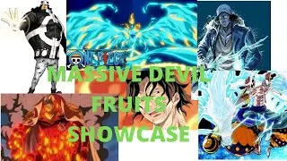 MASSIVE DEVIL FRUITS SHOWCASE IN KING PIECE