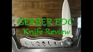 Gerber EDC Knife Review, Gerber Evo Jr. Lightest clip knife I've carried!