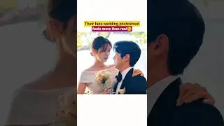 Their fake wedding photoshoot 😉💞 | Would You Marry Me (2025) Kdrama #wouldyoumarryme #kdrama #shorts