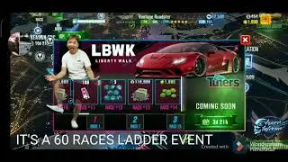 LBWK LIBERTY WALK EVENT|CSR RACING 2|JAN 14TH|LB SHILHAOTTE HURACAN COUPE|LADDER EVENT