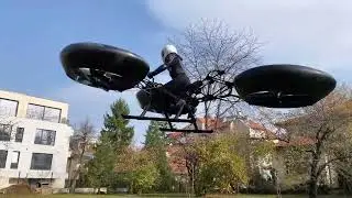InSky Bike piloted flight.