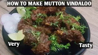 HOW TO MAKE VINDALOO MUTTON | Rj Food Lab