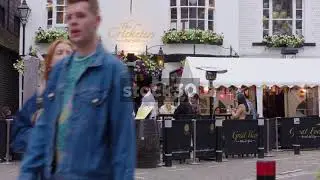 The Cricketers Pub On Black Lion Street In Brighton, UK