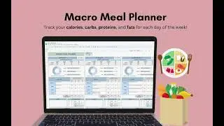 Macro Meal Planner | Tutorial