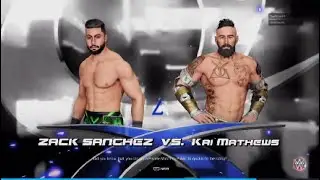 R.A.W Alliance - European championship match, Zach Sanchez Vs Kai Mathews
