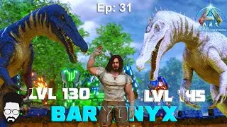 Taming High Level Baryonyx 😎 | ASA The island Ep: 31 | ARK Survival Ascended Hindi