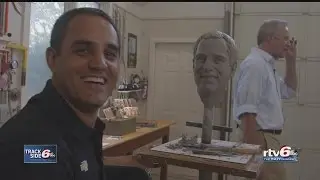 Trackside 6: Juan Pablo Montoya takes place on Borg-Warner Trophy