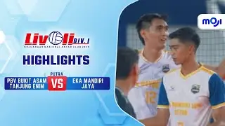 Highlight Grand Final Livoli Divisi 1 2025 | PBV Bukit Asam Tanjung Enim 0-3 Eka Mandiri Jaya | Moji