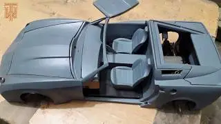 1st time in pakistan wooden hand made Car having full features
