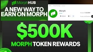 Morph HUB - Earn XP A new way to explore, earn, and rise through the Morph ecosystem. $25M Funding