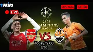 [🔴LIVE] Arsenal Vs. Shakhtar Donetsk Live Football Match Today | UEFA Champions League 2024/25 |