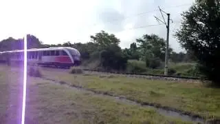 Two coupled Siemens Desiro via a Hood Gevgeliiski - Sofia - Bulgaria1587