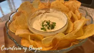 CHICHIRYA | HOMEMADE POTATO CHIPS WITH DIP