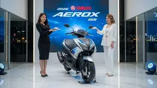 2026 Yamaha Aerox 155 is a Beast Scooter! Power, Speed & Style Explained | Price & Features