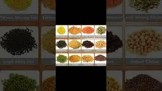 Type of Cereals And Pulses