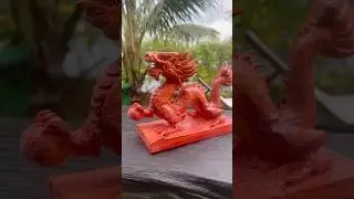 How to carve a dragon #woodcarving #woodart #dragonart #diycrafts