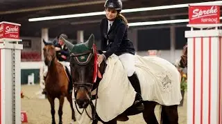 prize-giving ceremony Alessandra Reich. Maximilian Schmid... Linzer Pferdefestival Grand Prix EY CUP