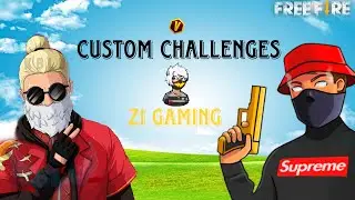 Custom challenges with best players| NYROXX IS LIVE | Z1 GAMERZ